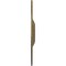 Ekena Millwork Galveston Medallion (Canopies up to 4 3/4"), 36 5/8"OD x 3 5/8"ID x 2 3/8"P, Mississippi Mud Crackle CM36GLMMC - alternate 2